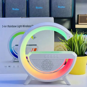 3 In 1 Portable G500 LED Wireless charging Speaker | Unique Design And Awesome Sound Quality