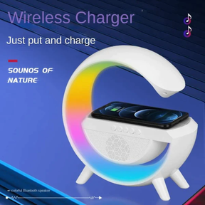 3 In 1 Portable G500 LED Wireless charging Speaker | Unique Design And Awesome Sound Quality