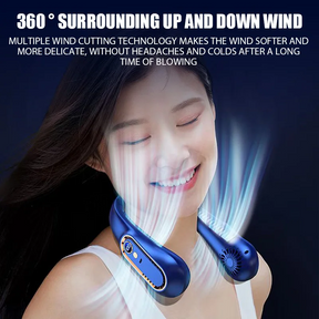 Portable Rechargeable Neck Fan